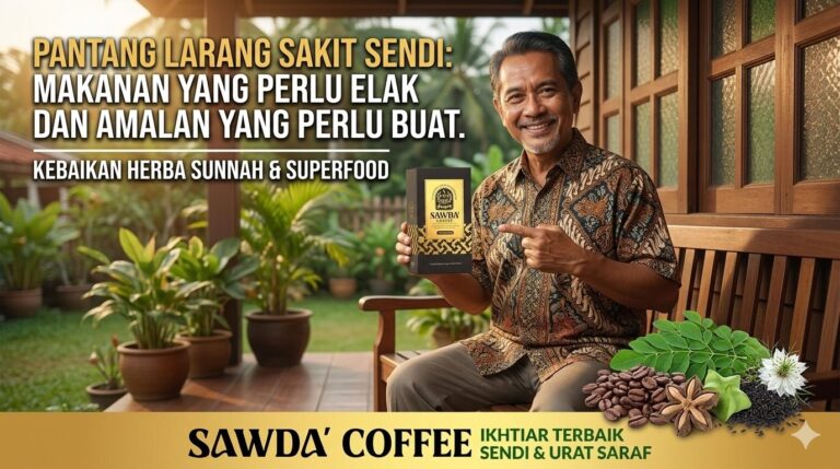 Pantang Larang Sakit Sendi: Makanan Yang Perlu Elak Dan Amalan Yang Perlu Buat